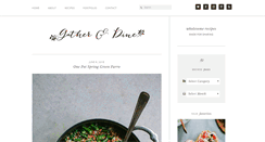 Desktop Screenshot of gatheranddine.com