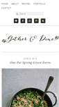 Mobile Screenshot of gatheranddine.com
